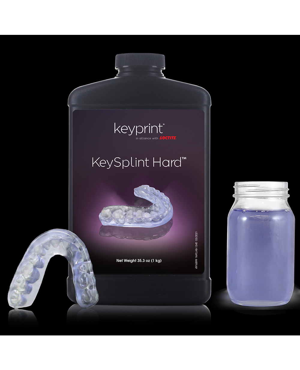 KeyPrint KeySplint Hard 1Kg 3D Printer Resins Digital Consumables