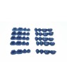 DFS QUATTRO Pontics  LR C (S) WAX PONTICS 47/44 10x4