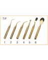 Set of 6 Tips for ALL Mestra/Denstar Wax Knives