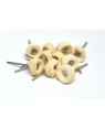 Chamois Polishing Handpiece Mops - Pk 10