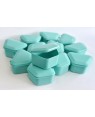 Aqua Denture Boxes - Pk 12
