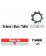 Galvanised Retention Rings for die model fabrication - Pk 1000