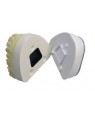 White 'Model Lock' Clip - Male - Pack of 200