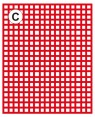 Yeti Wax Retention Mesh - 7.5 x 6.5cm (Pk 20)