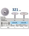 Double Sided Rigid Diamond Disc