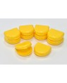 Bracon High Gloss Retainer Boxes - Yellow - Pack of 10