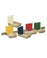 Mestra Model Work Trays - Red - Pack of 10