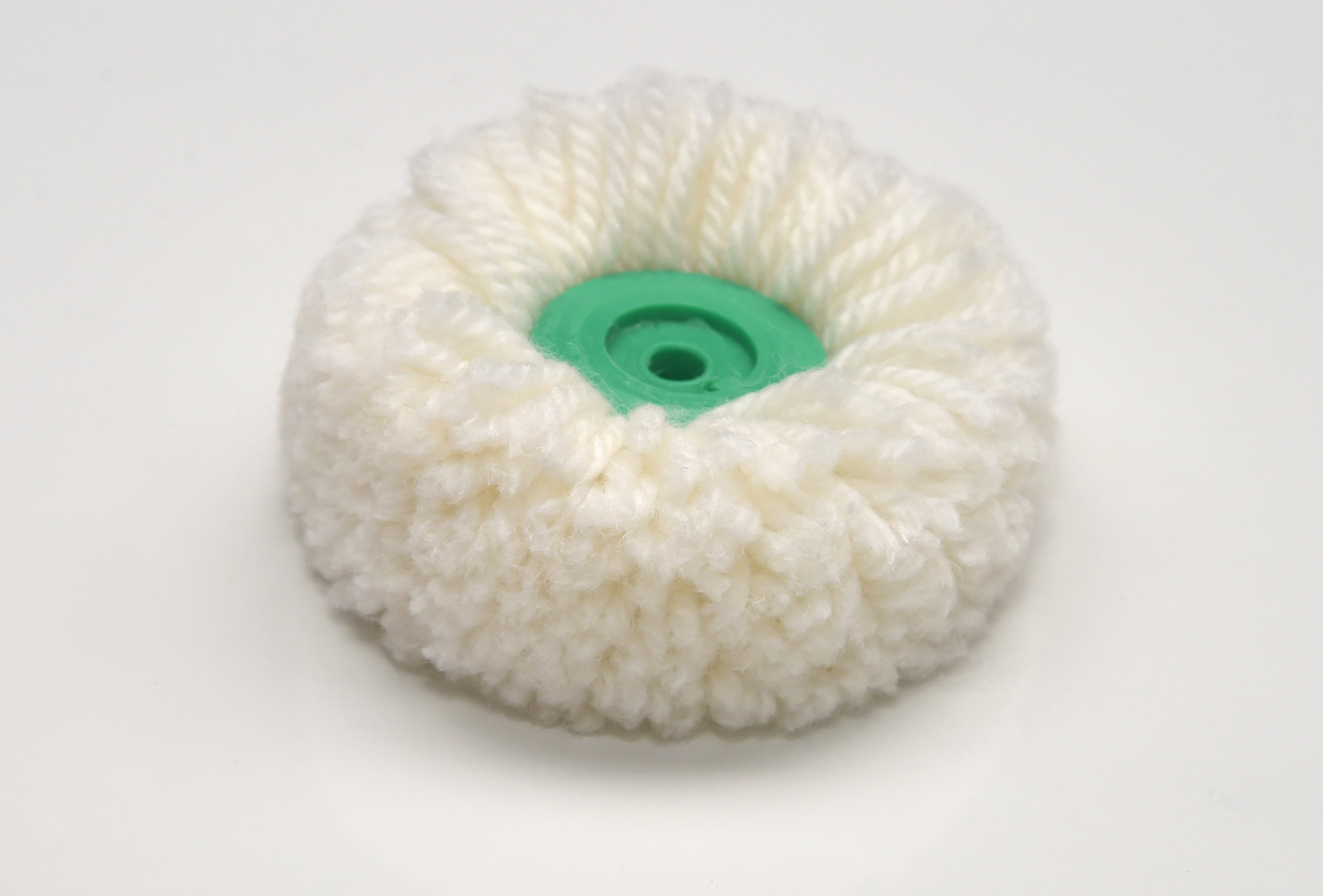 Wool Polishing Mop with Plastic Hub Polishing Mops Lathe Rotary