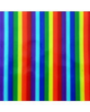 4mm Custom Square Mouthguard Blank - Rainbow