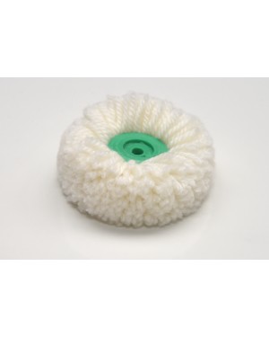 Wool Polishing Mop with Plastic Hub