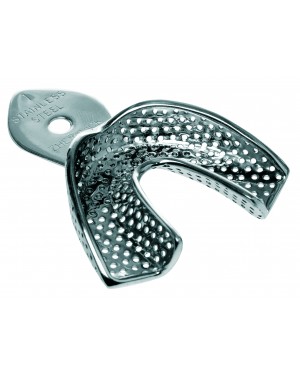 Perforated Steel Hi-Tray Impression Tray - Lower Size 1