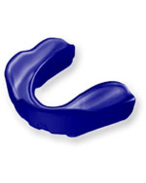 4mm Soft Square Mouthguard Blank - Dark Blue