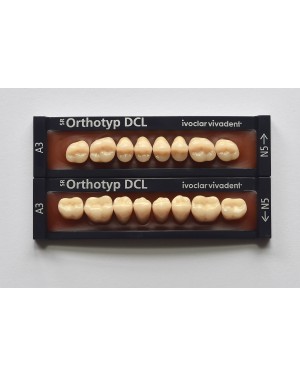 1 x 8 SR Orthotyp DCL - Lower Posterior - Mould N3, Shade A3