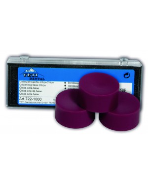 3 x 20gm Yeti Monolith Underlining Wax Chips - Bordeaux