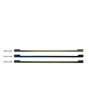 0.25 x 3mm Yeti Multiflex Saw Blades - Pk 12