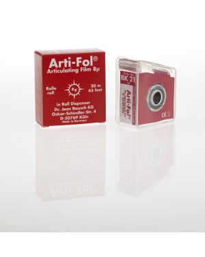 Bausch BK21 8µ Single-Sided Arti-fol - Red (22mmx20m) 