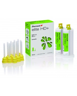 2 x 50ml Zhermack Elite HD - Light Body, Fast Set (Use with SC7012 Dispenser)