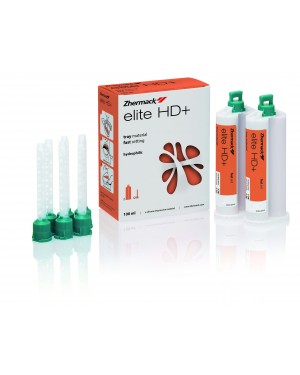 2 x 50ml Zhermack Elite HD Tray - Heavy Body, Fast Set (Use with SC7012 Dispenser)