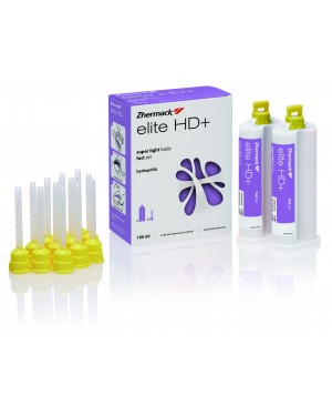 2 x 50ml Zhermack Elite HD - Super Light Body, Fast Set (Use with SC7012 Dispenser)