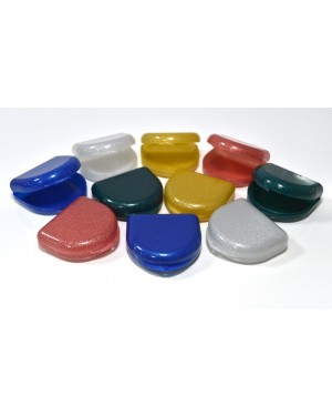 Bracon High Gloss Retainer Boxes - Mixed Glitter Colours - Pack of 10