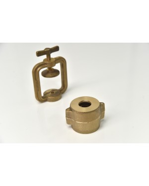Brass Crown / Eye Flasks