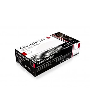 Aurelia ABSOLUTE 100 Heavy Duty Nitrile Gloves - Black - Size Small - Pack of 100