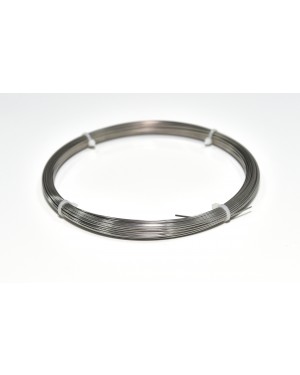 No.6 Hard Stainless Steel Half Round Wire - 225g