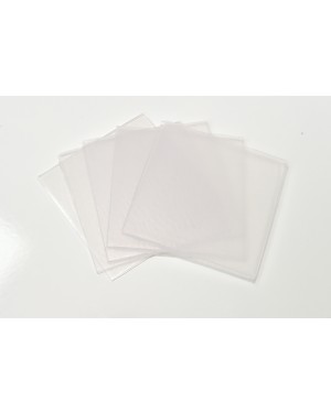 3mm Hard/Soft Dual Laminate Blanks - Square (Pk 20)