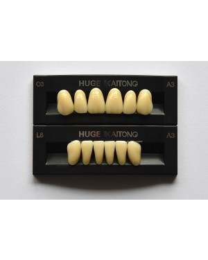 1 x 6 Kaitong Teeth - Upper Anterior - Mould O1, Shade A4