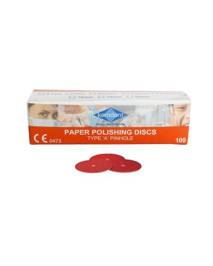 Pin Hole Sandpaper Discs - Fine (Pk 100)