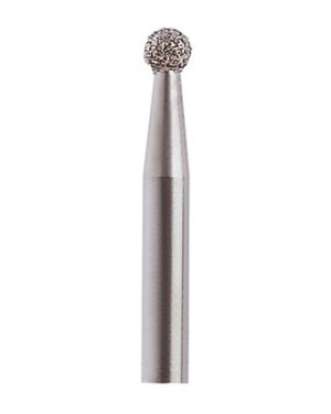 3.3mm HP Electroplated Diamond Rosehead Bur