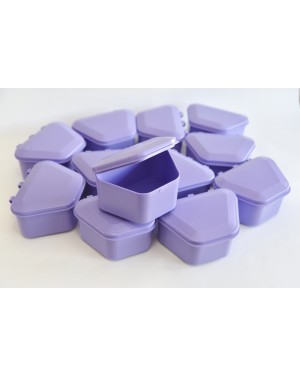 Lavender Denture Boxes - Pk 12