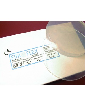 4mm Erkoflex Soft Clear Blanks - Round (Pk 10)