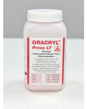 500ml Oracryl Press LT - Translucent Veined Acrylic 