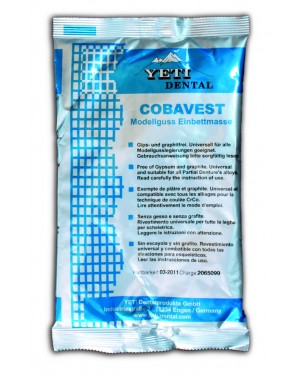50 x 100gm Yeti Cobavest Investment - Powder