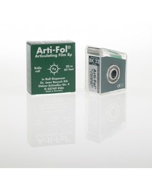 Bausch BK22 8µ Single-Sided Arti-fol - Green (22mmx20m)