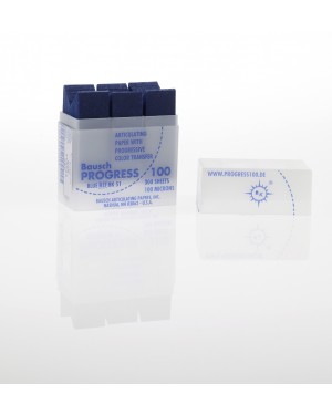 Bausch BK51 Progress 100 - Blue (300 Strips) - Articulating Paper