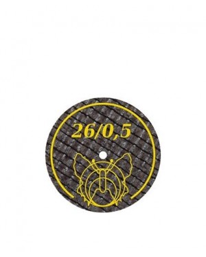 0.5mm x 26mm Bracon Reinforced Cut Off Discs for ALL ALLOYS - Pack of 20