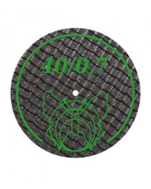 0.7mm x 40mm Bracon Reinforced Cut Off Discs for CoCr - Pack of 20