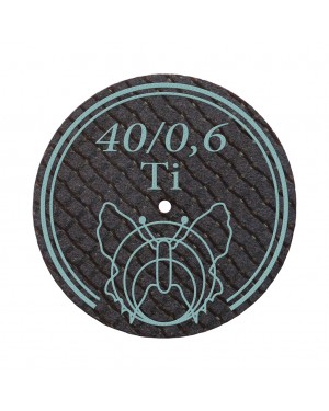 0.6mm x 40mm  Bracon Reinforced Cut Off Discs for TITANIUM - Pack of 20