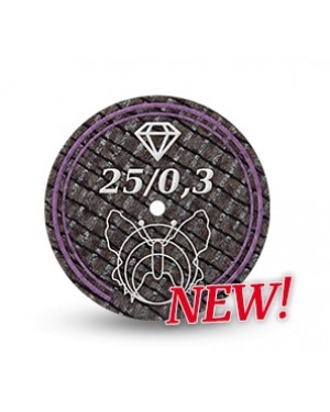 25mm x 0.3mm  Bracon Reinforced Cut Off Discs for porcelain and zirconium oxide  - EACH